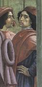 Domenico Ghirlandaio Detail from Saint Francis Restoring a Child to Life oil